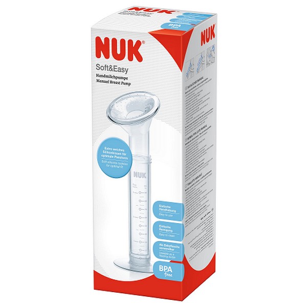 Продукт Nuk - Механична помпа за кърма SOFT & EASY - 0 - BG Hlapeta